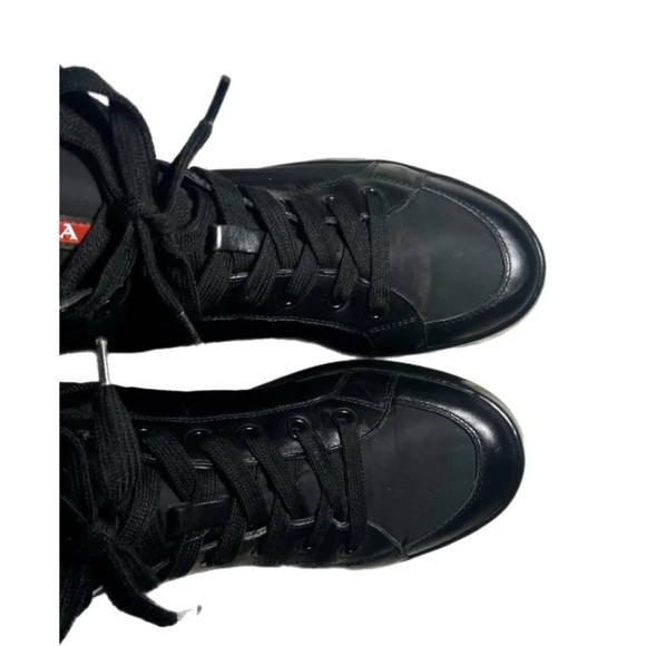 Prada Black High-Top Sneakers - Picture 6 of 7
